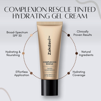 Zakdavi™ Complexion Rescue Tinted Hydrating Gel Cream