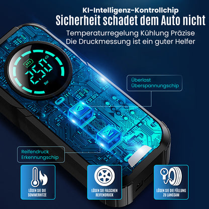 🟩Seurico™ Smart Multi-Zweck-Luftkompressor - Starthilfen - Batteriesysteme